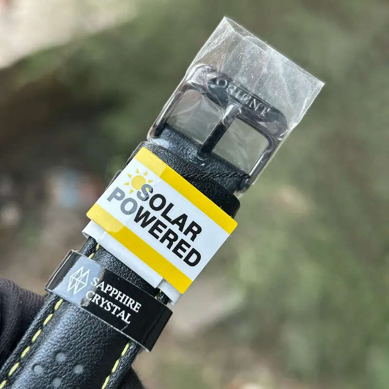 Orient Contemporary Solar Limited Edition Black Dial Men's Watch- RN-TX0307B